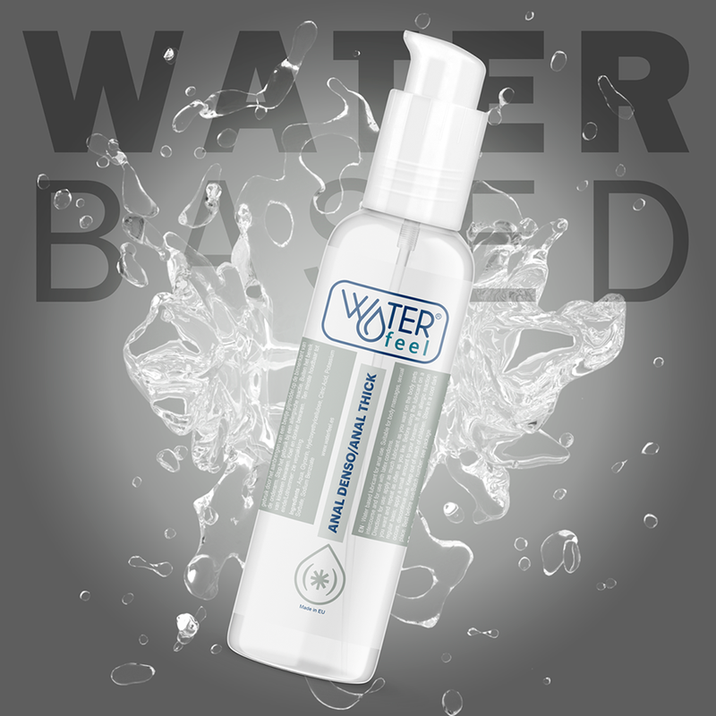 Lubrifiant anal 150 ml base eau Waterfeel — vue de dos