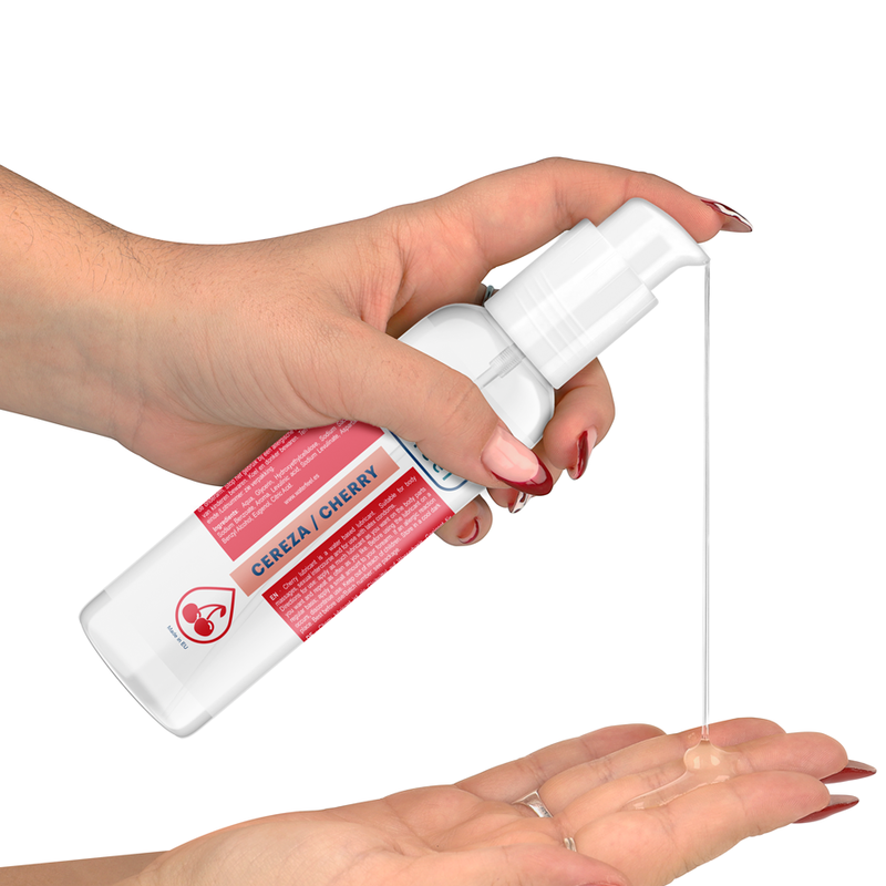 Lubrifiant gourmand cerise 175 ml Waterfeel — vue de profil