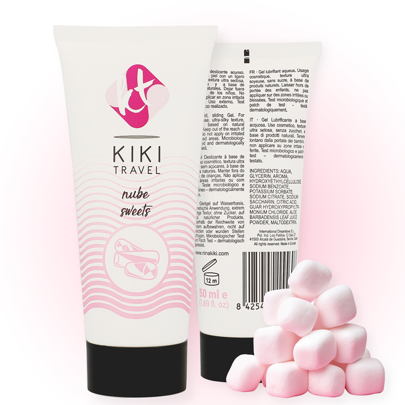 Lubrifiant gourmand saveur bonbon base eau — détail produit