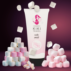 Lubrifiant gourmand saveur bonbon base eau — détail texture surface