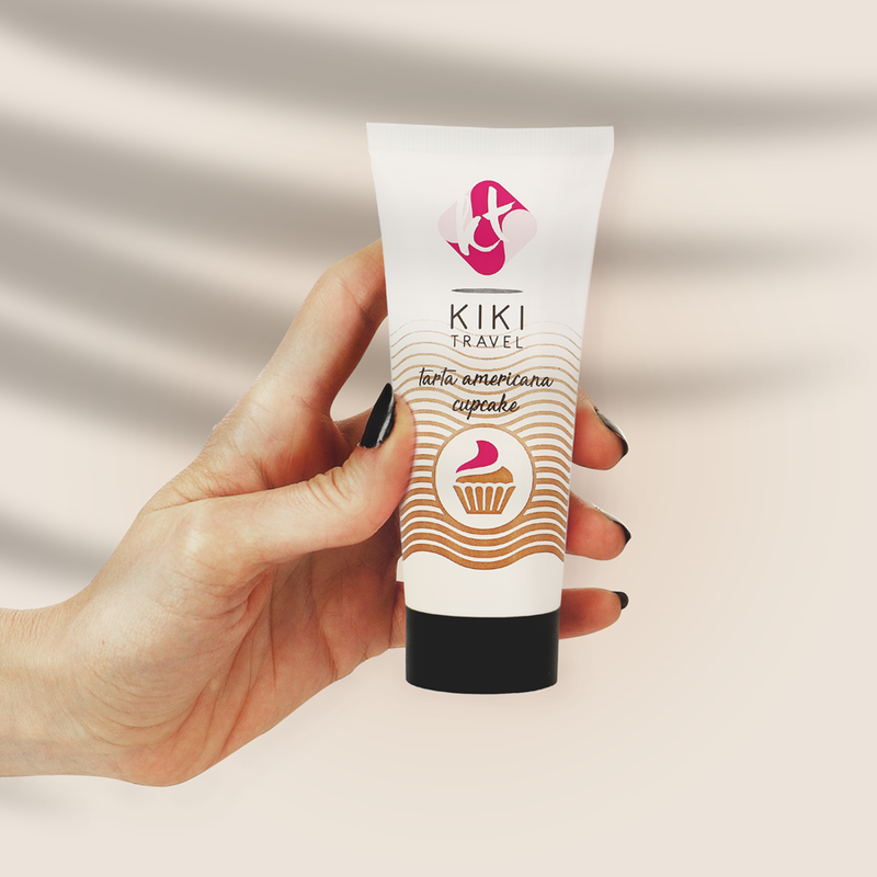 Lubrifiant gourmand saveur cupcake base eau — vue rapprochée