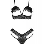 Ensemble lingerie dentelle Dolly soutien-gorge et string — emballage produit