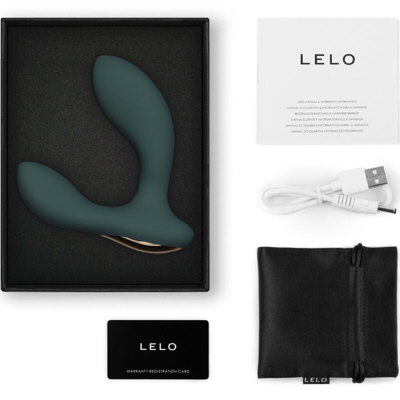 lelo masseur de prostate hugo 2 vert