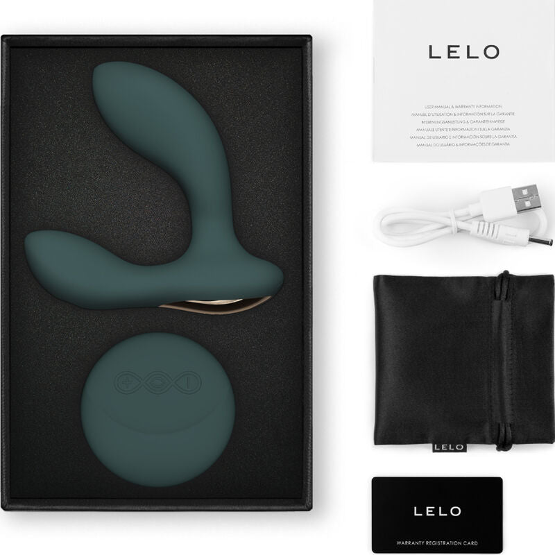 lelo masseur de prostate telecommande hugo 2 vert vert