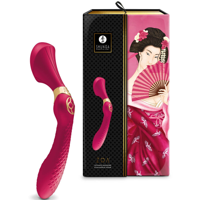 Masseur intime ZOA silicone rechargeable — vue de dos 2