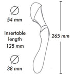 Masseur intime ZOA silicone rechargeable — packaging fournisseur
