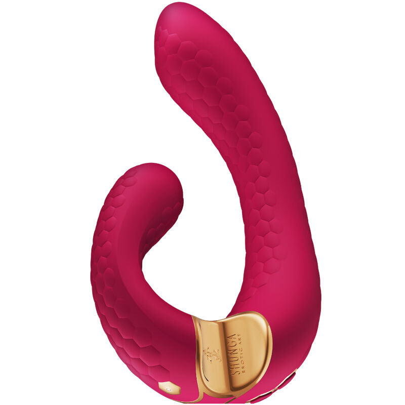 Stimulateur double clitoris et point G en silicone Miyo — détail design