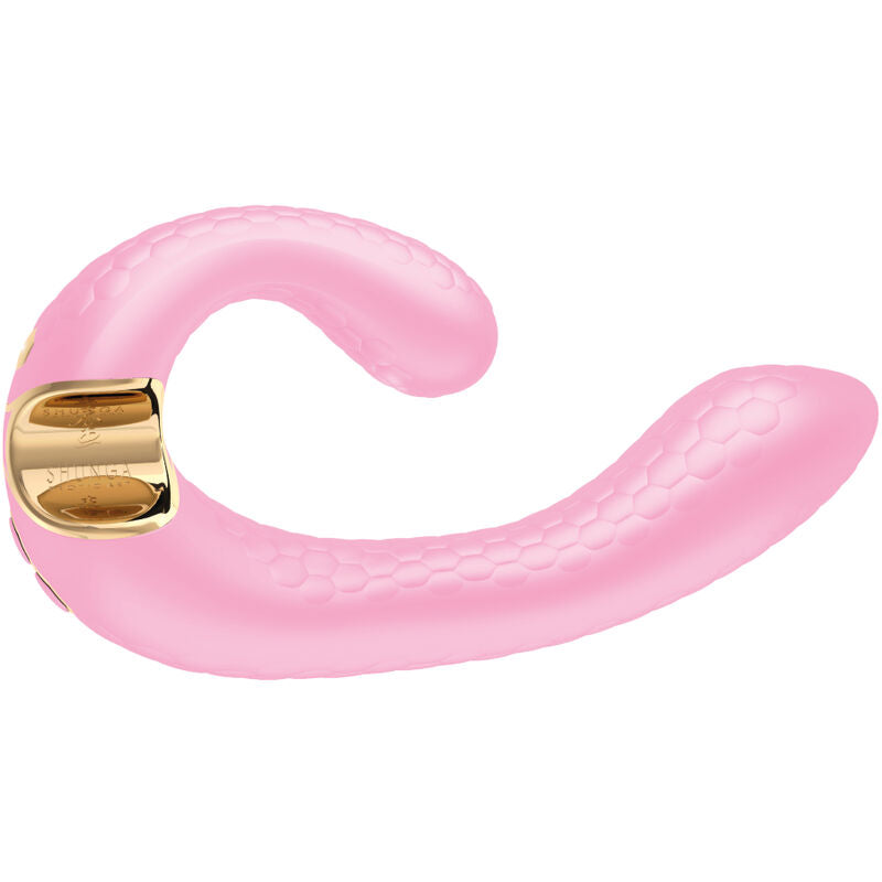 Stimulateur double clitoris et point G en silicone Miyo — détail produit