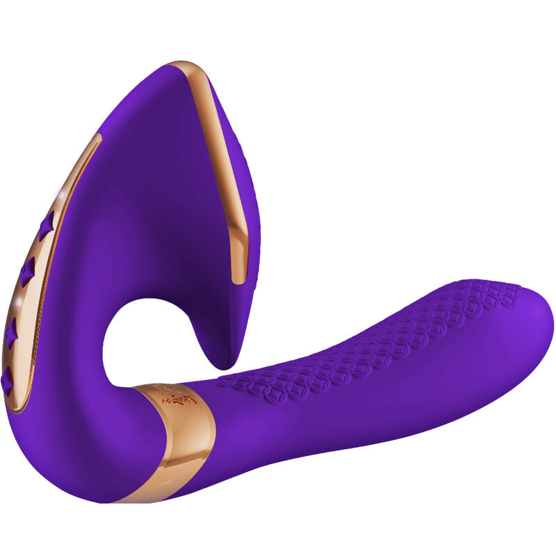 Stimulateur intime multizone en silicone Soyo — vue de dos 2