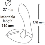 Stimulateur intime multizone en silicone Soyo — détail texture surface