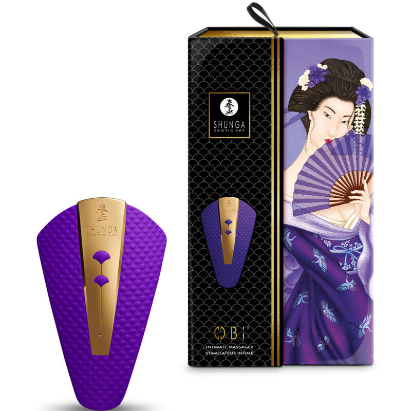 Masseur intime OBI silicone rechargeable — finition matière 2