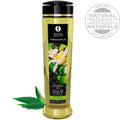 Huile de massage bio thé vert 240 ml Shunga — vue principale