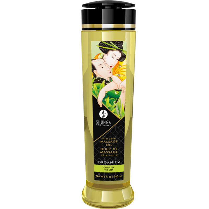 Coffret massage bio huiles et bougie — détail produit