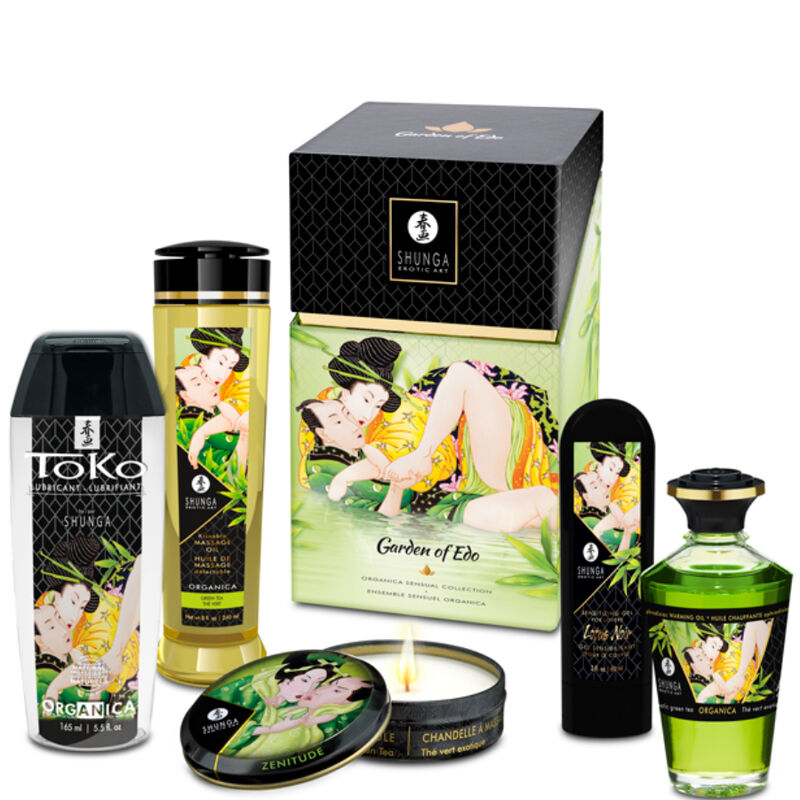 Coffret massage bio huiles et bougie — vue principale