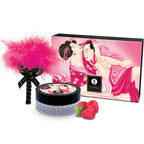 shunga kit de poudre de massage comestible framboise