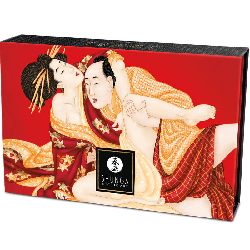 Kit de poudre de massage comestible à la fraise