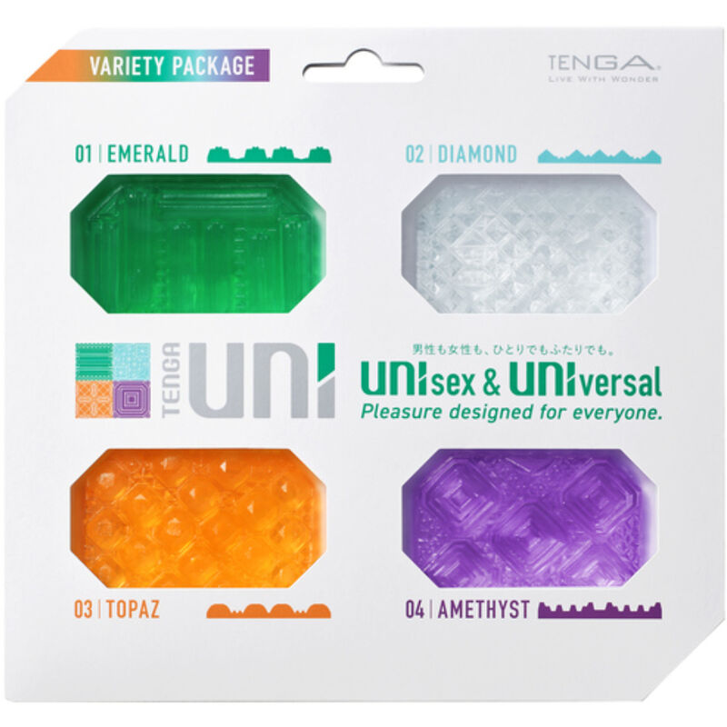 tenga pack de des des pour masturbateur uni variety 4 unites