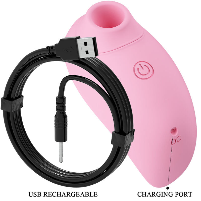 Stimulateur clitoridien succion fonction mémoire — vue rapprochée