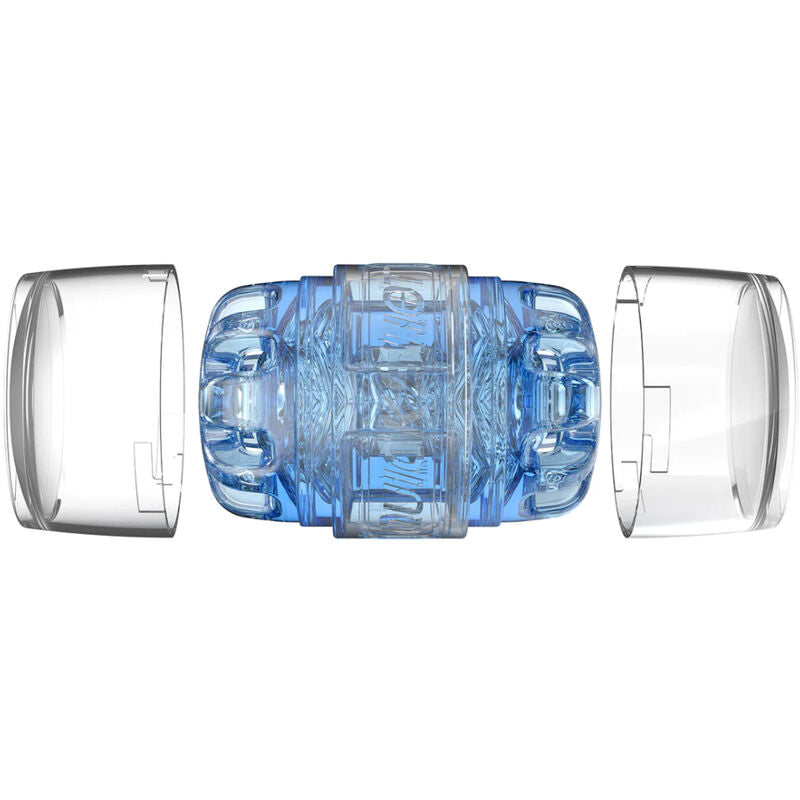 Masturbateur quickshot turbo bleu glace