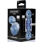 Masturbateur quickshot turbo bleu glace