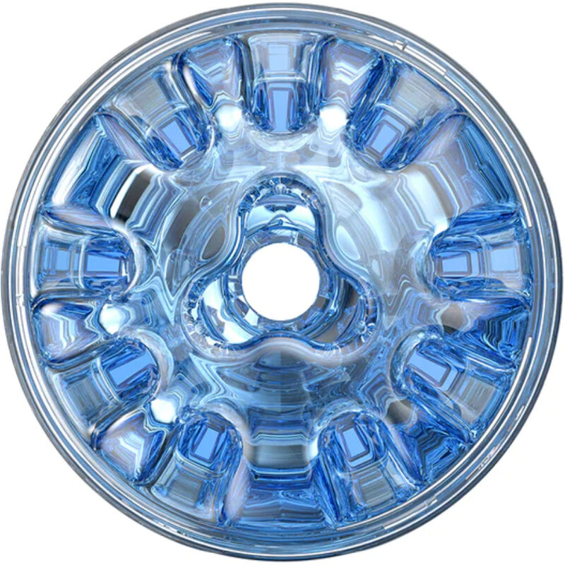 Masturbateur quickshot turbo bleu glace