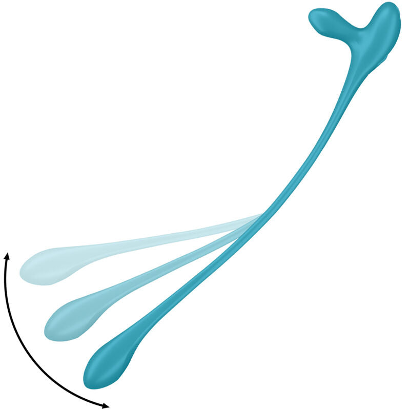 Plug anal vibrant flexible Satisfyer Plug & Play 1 — vue de dos