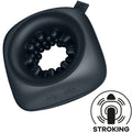 Masturbateur vibrant Ring Stroker silicone — vue principale