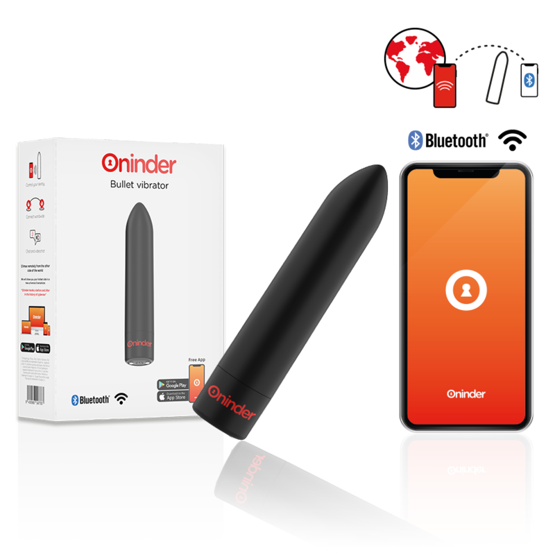 Vibromasseur bullet Berlin silicone 9 modes — vue principale