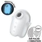 satisfyer glowing ghost air pulse vibrateur jaune