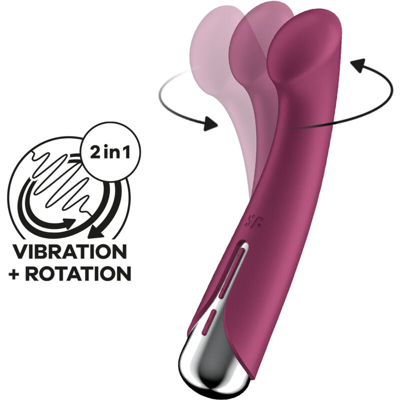 Vibromasseur Point G Spinning G-Spot 1 Silicone — vue principale