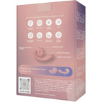 Stimulateur double Gizi silicone rechargeable — détail texture surface