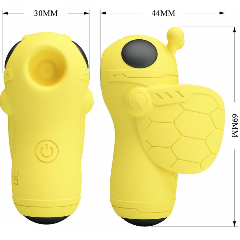 pretty love mini jouets amusants par magic bee vibrateur et sucker