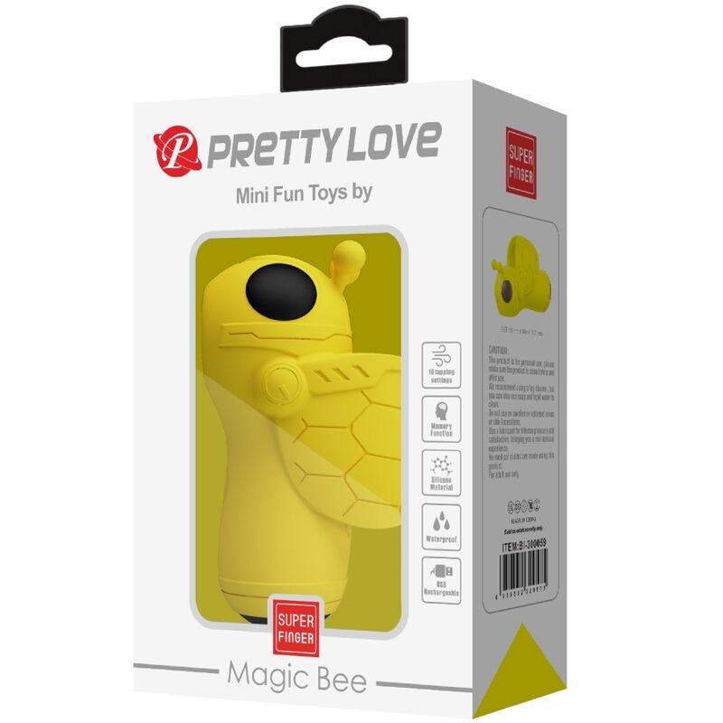 pretty love mini jouets amusants par magic bee vibrateur et sucker