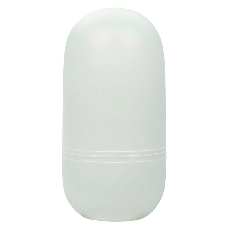 Masturbateur réversible avec balle de tension amovible — détail texture surface