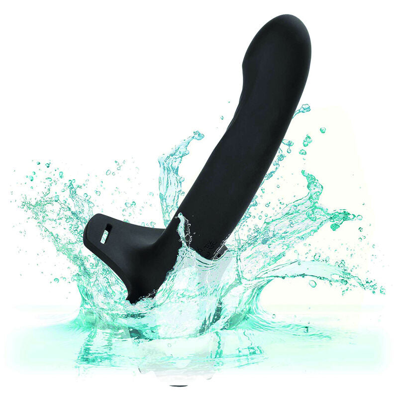 Sonde du harnais Boundless éclaboussée d'eau turquoise, illustration de l'étanchéité IPX7