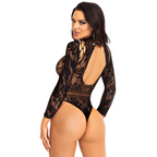 leg avenue body en dentelle col montant