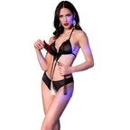 Body ouvert entrejambe dentelle Chilirose CR 4410 — vue de dos