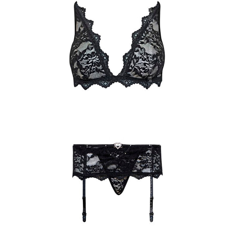 Ensemble lingerie deux pièces séduction et confort — détail texture surface