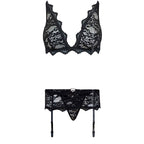 Ensemble lingerie deux pièces séduction et confort — détail texture surface