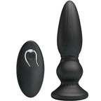 mr play puissant vibrateur telecommande plug anal noir