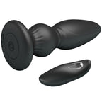 mr play puissant vibrateur telecommande plug anal noir