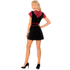 Robe de chambre Kumiko dentelle noire avec culotte — emballage produit