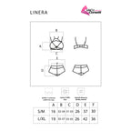 Ensemble lingerie dentelle Linera For the Senses noir — détail texture surface