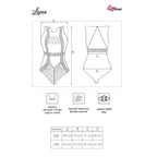Body dentelle Lixpen noir sans manches — vue rapprochée