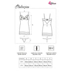 Ensemble chemise et string noir Livco Corsetti — détail texture surface