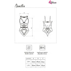 Body dentelle noir Namillen sans armatures — détail texture surface