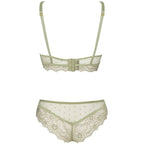 livco corsetti fashion pine lc 90667 soutien gorge culotte kaki