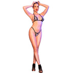 Micro-bikini strappy à découpes audacieuses — vue de dos