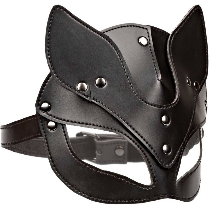 Masque de chat Euphoria cuir velours — vue principale