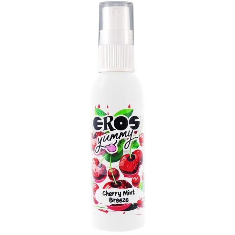 Spray corporel comestible saveur cerise menthe — vue principale